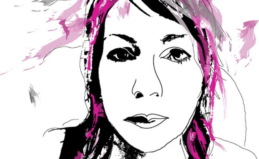 Jodie Connolly's self portrait. Jodie Connolly's self portrait.